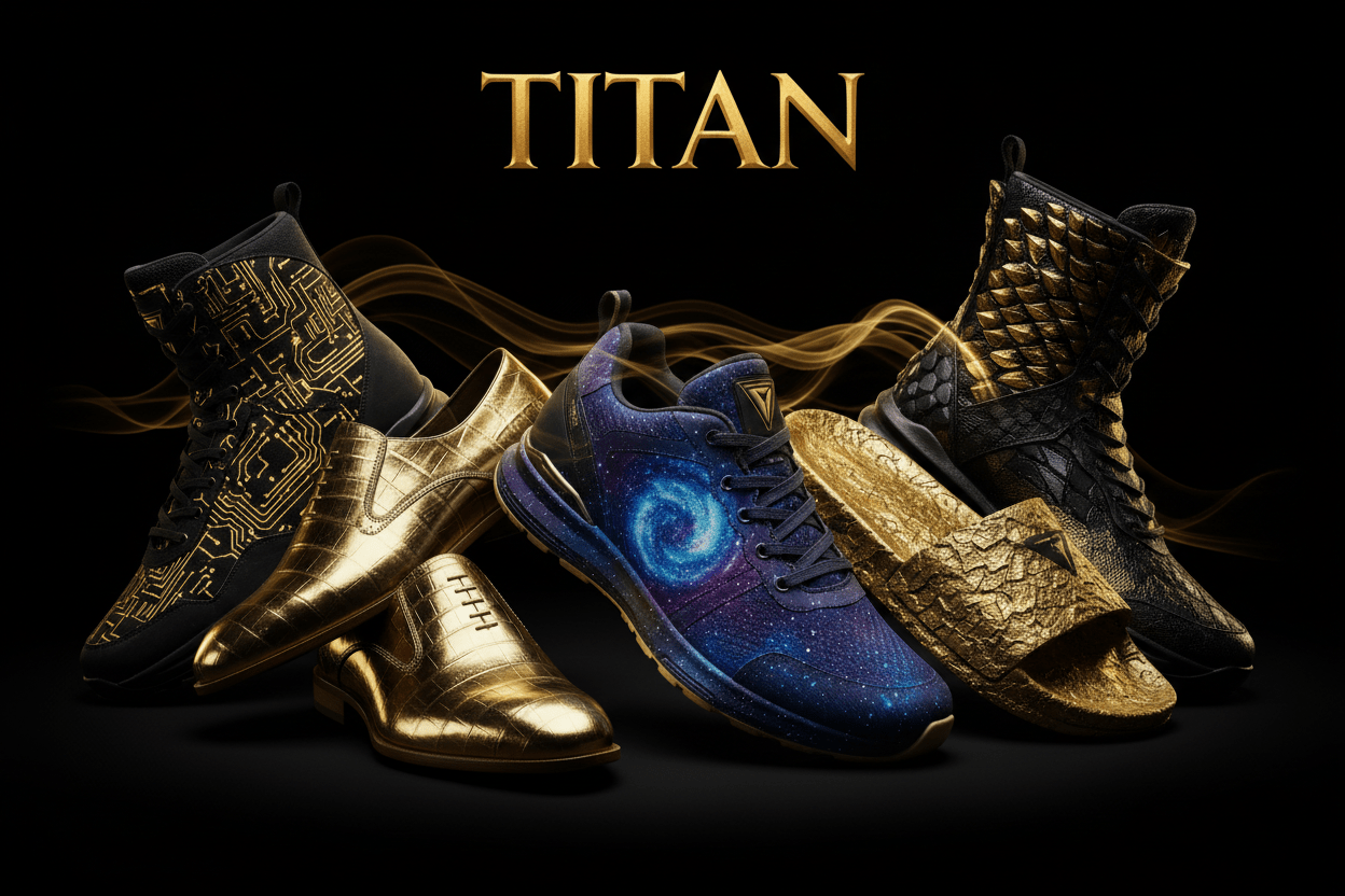 TITAN Footwear Collection Banner