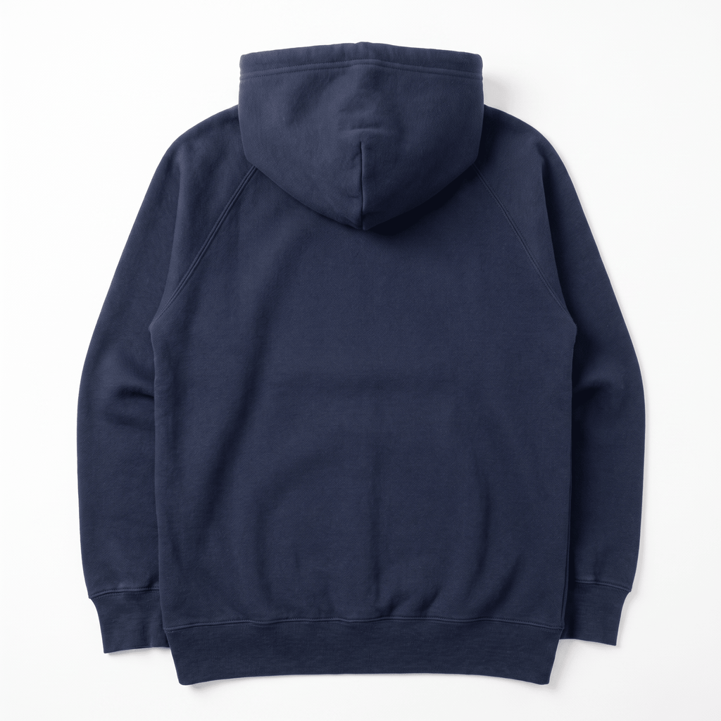 Generated back view lifestyle image for TITAN hoodie