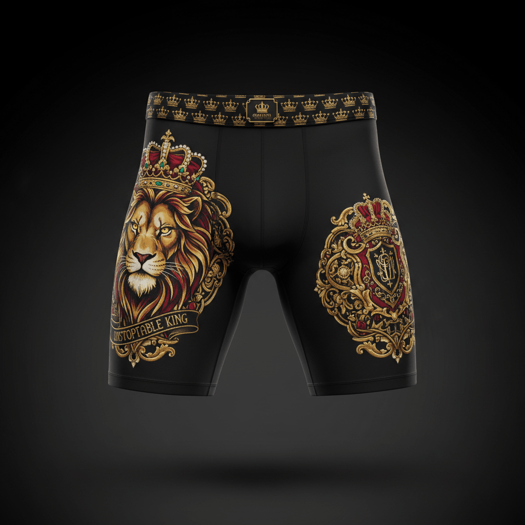 Crown Edition Lion King Compression Shorts