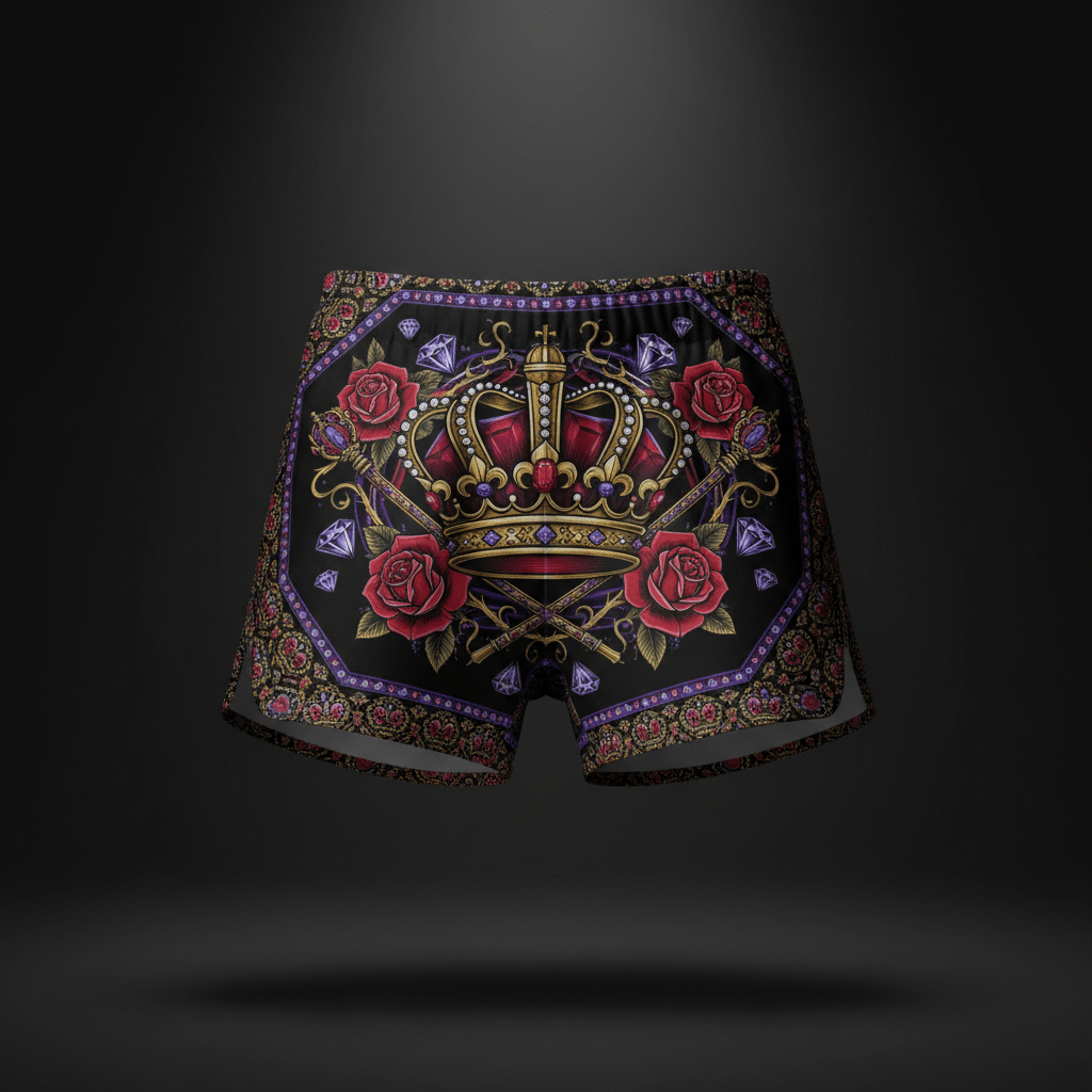 Crown Edition Queen Rose Shorts