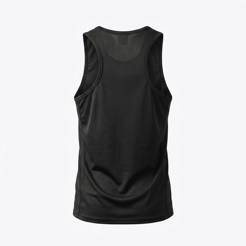 Generated back view for TITAN Performance Tank - Crown Edition