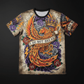 Titan Sport crewneck tee featuring a phoenix, crown, and roses with the motivational text: "I DO NOT BREAK."
