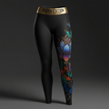 TITAN Plus Women's Sacred Lotus Crown Leggings — Inclusive Crown Edition