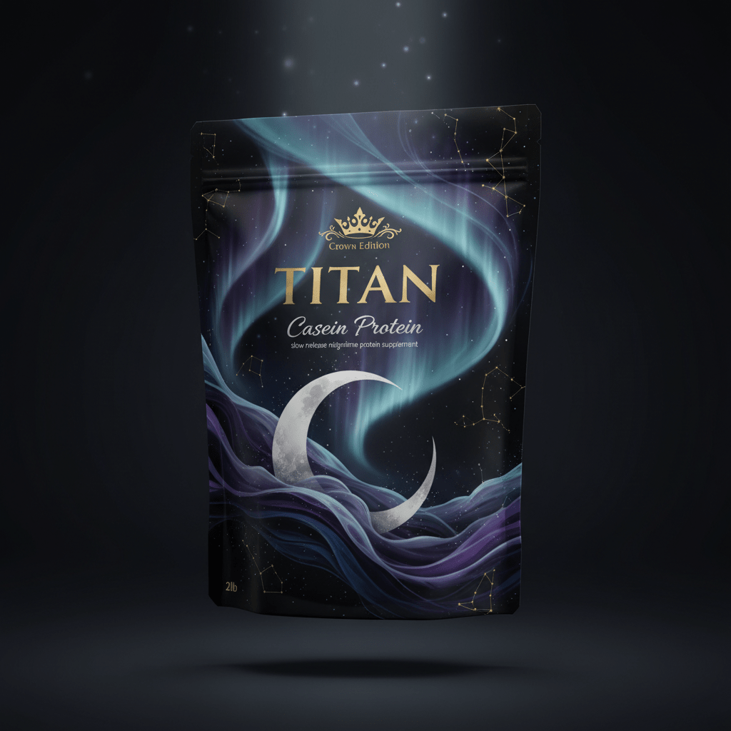TITAN Casein Protein - Slow Release Nighttime Protein 2lb
