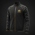 TITAN Crown Edition Rugby Warm-Up Jacket Matte Black Gold