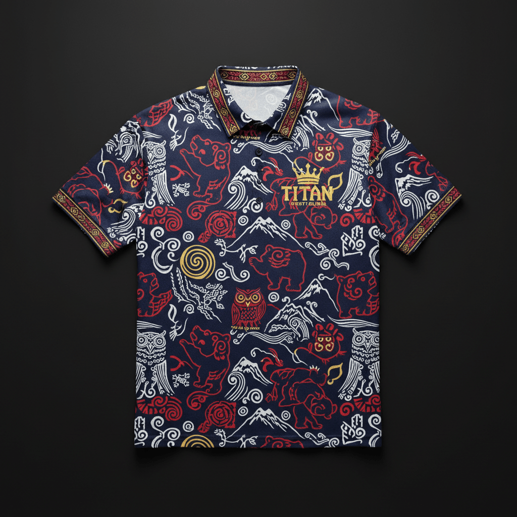 TITAN Ainu Japan Sport Polo Crown Edition