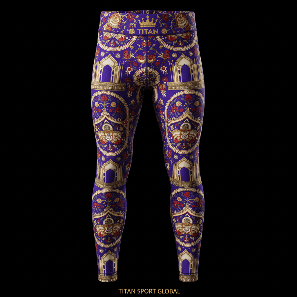 TITAN Mughal Empire Compression Tights Crown Edition