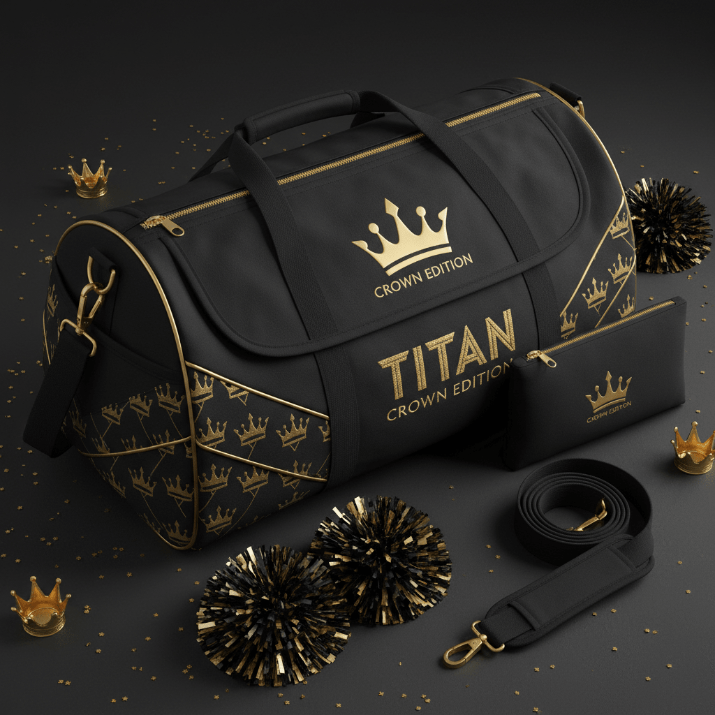 TITAN Crown Edition Cheerleading Team Duffel Bag