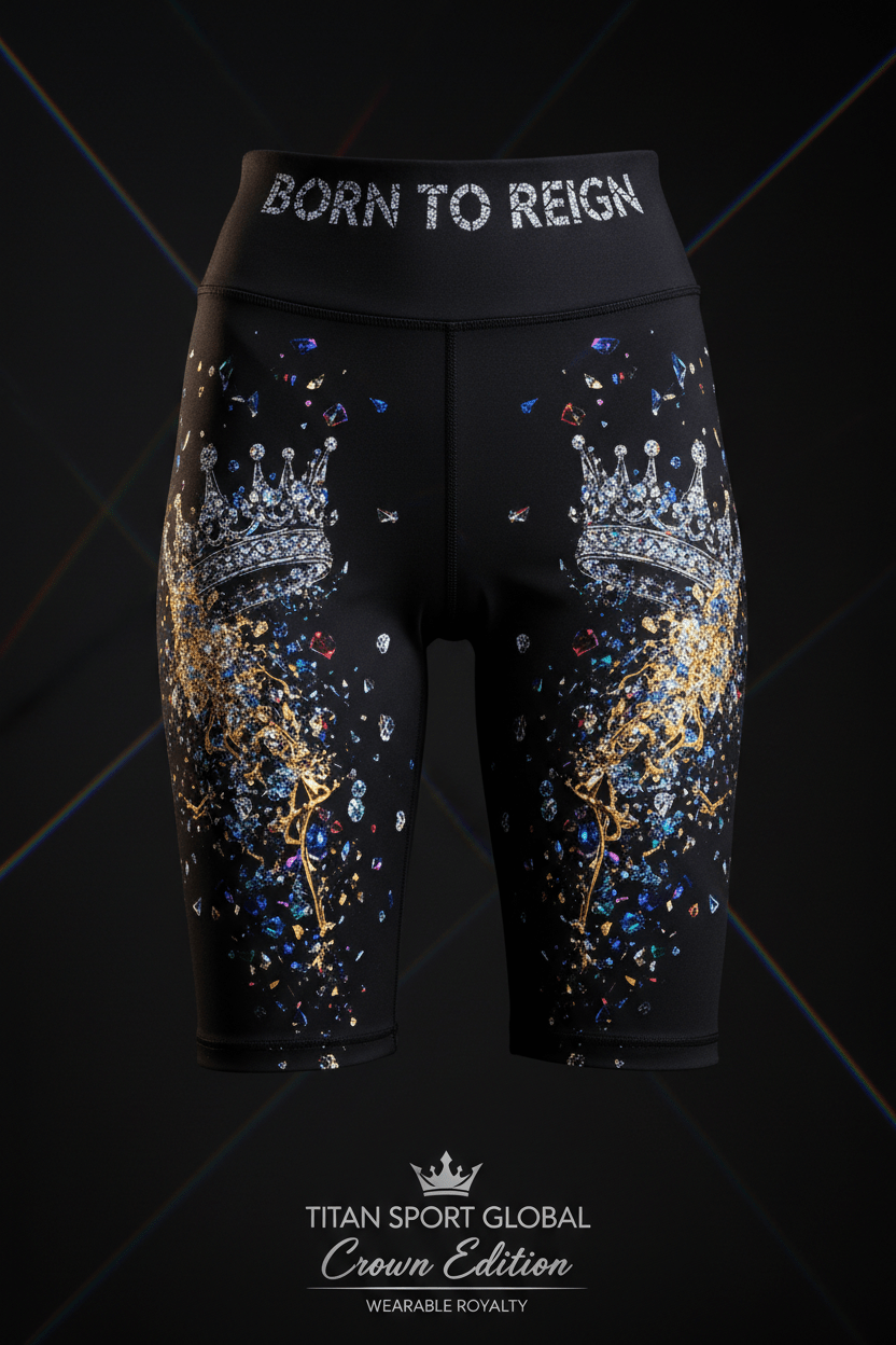 Crown Edition Biker Shorts — Women's Warrior Drop