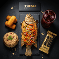 TITAN Crown Jamaican Escovitch Fish high-protein weekly monthly meal plan bundle