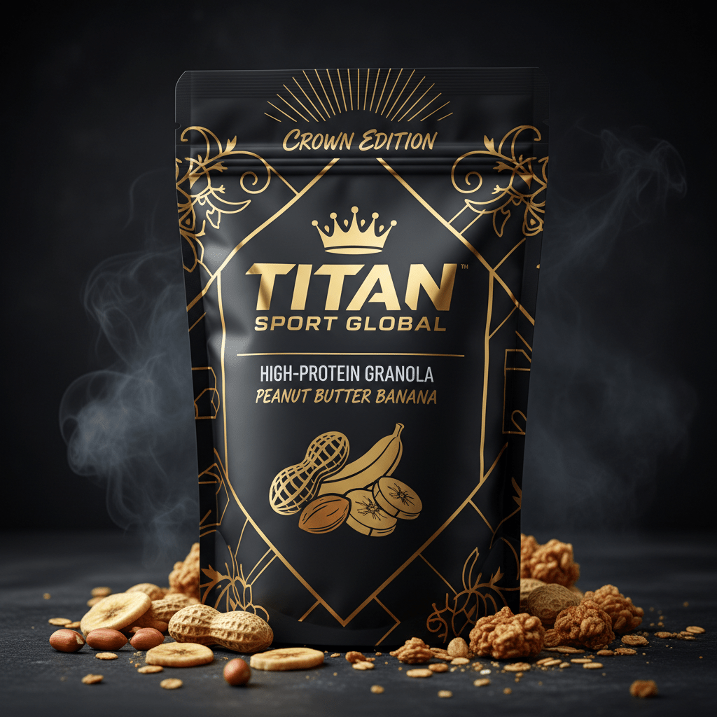 Peanut Butter Banana Protein Granola — TITAN SPORT GLOBAL