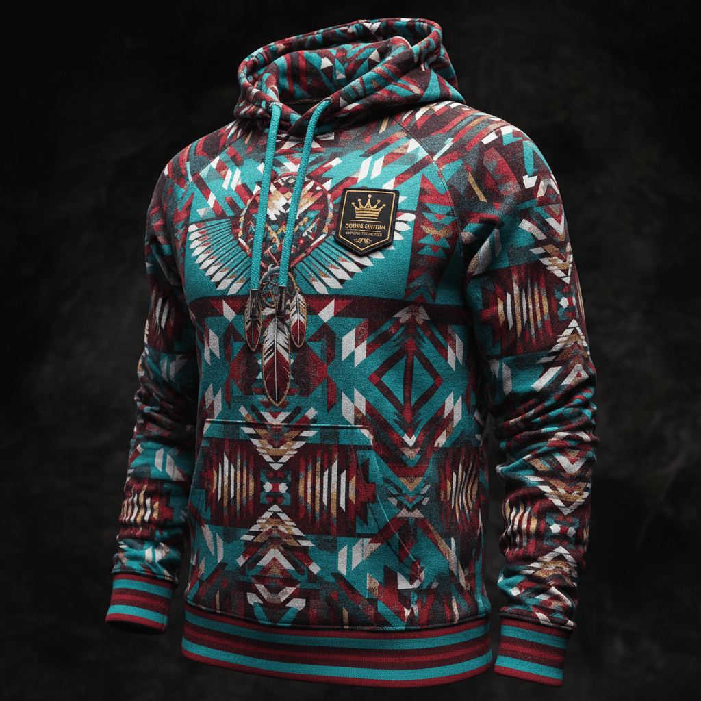 TITAN Lakota Sioux Nation Pullover Hoodie — Eagle Spirit Edition
