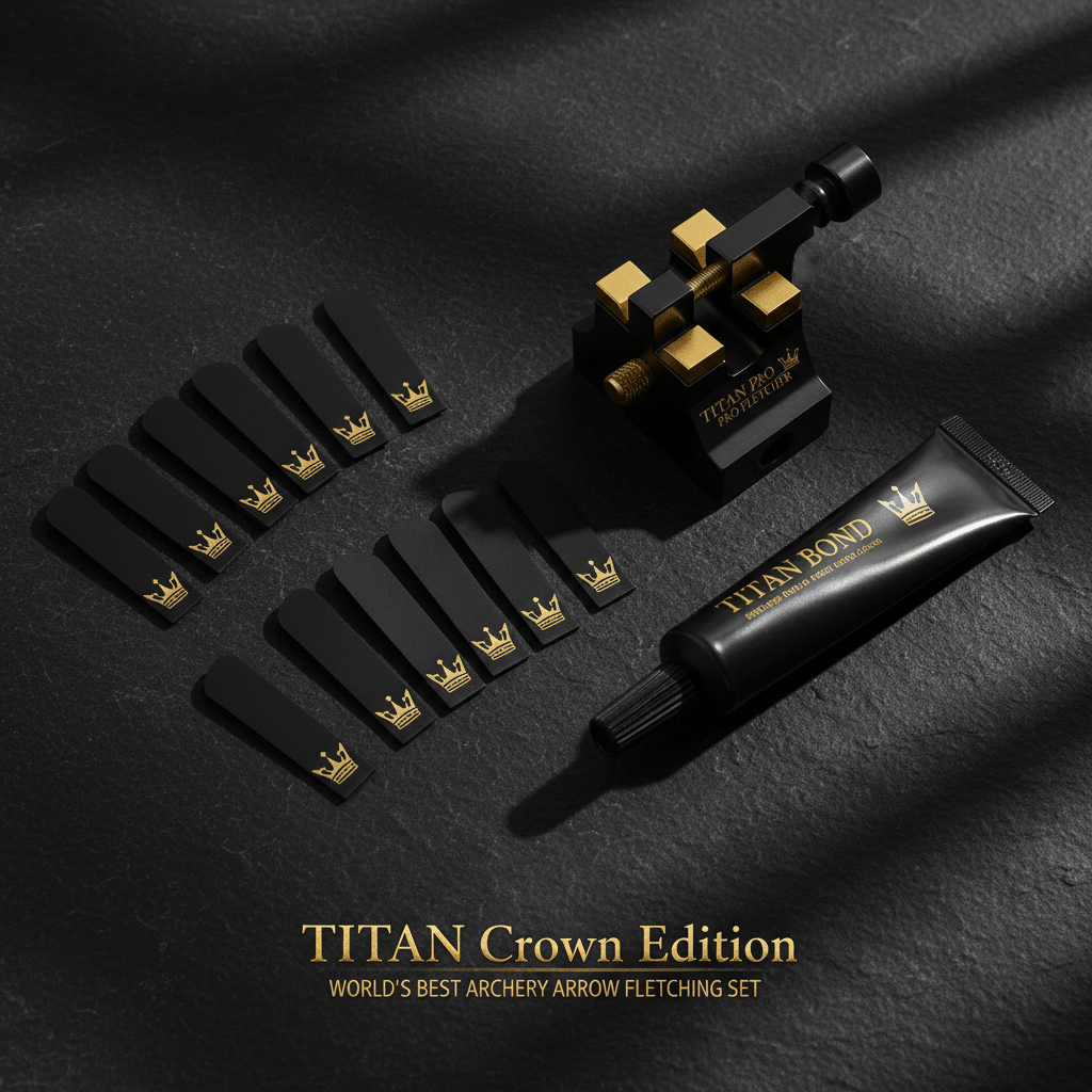 TITAN Crown Edition World's Best Arrow Fletching Kit