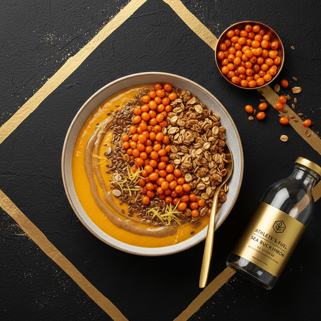 TITAN Sea Buckthorn Orange Burst Protein Fruit Bowl