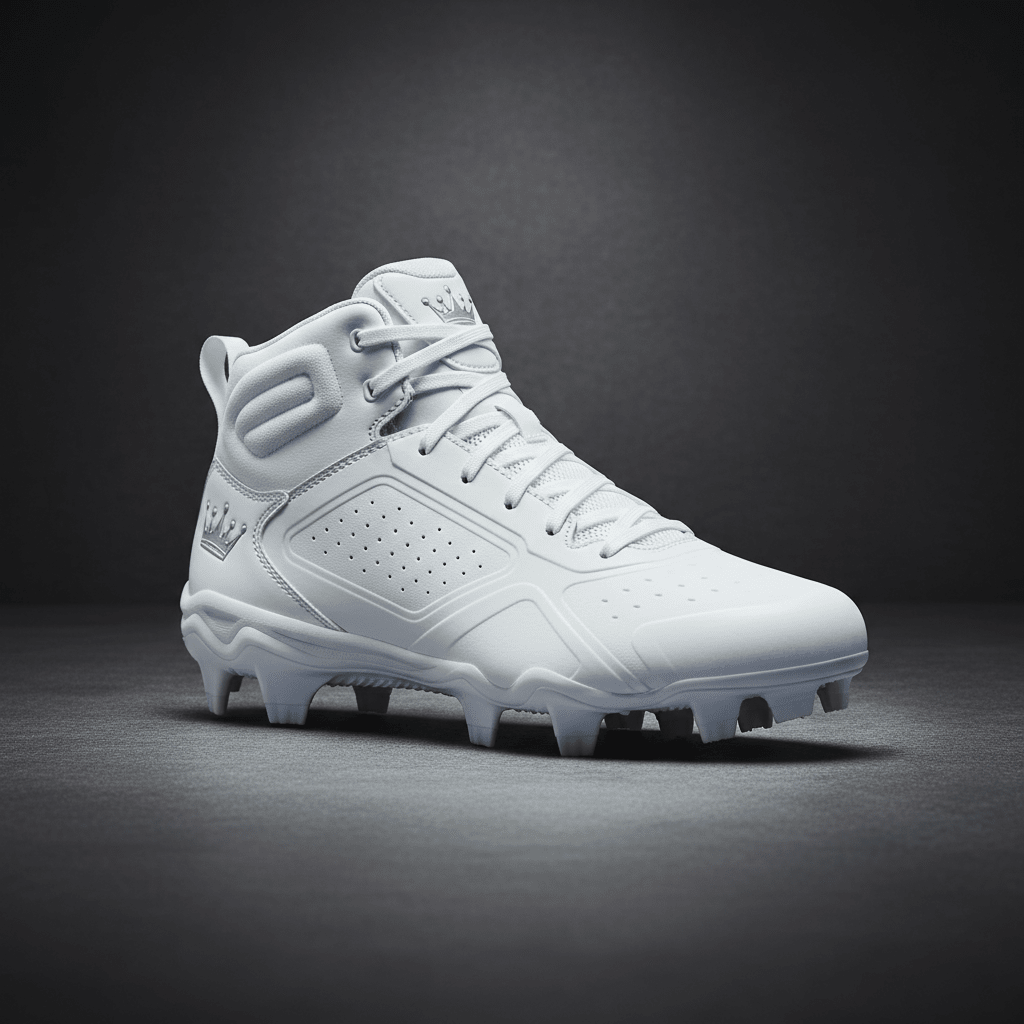 TITAN Lacrosse Cleat Arctic White