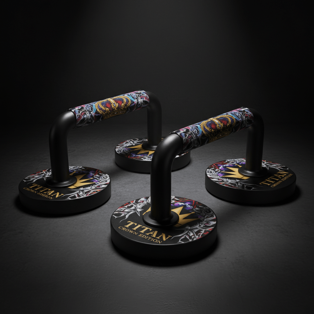 TITAN Crown Edition Rotating Push-Up Handles