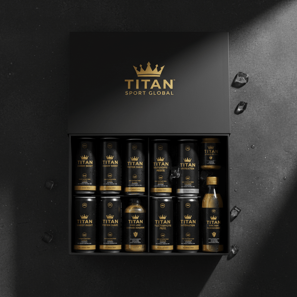 TITAN Monthly Energy & Protein Drink Box
