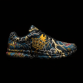 TITAN Crown Edition Lightning Storm Men's Running Shoe Color Tattoo Art