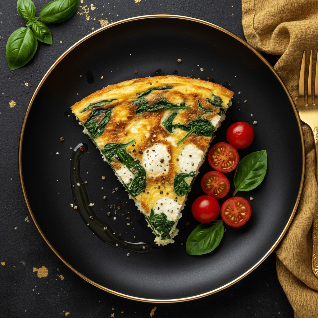 TITAN Italian Ricotta & Spinach Frittata Lunch Plate