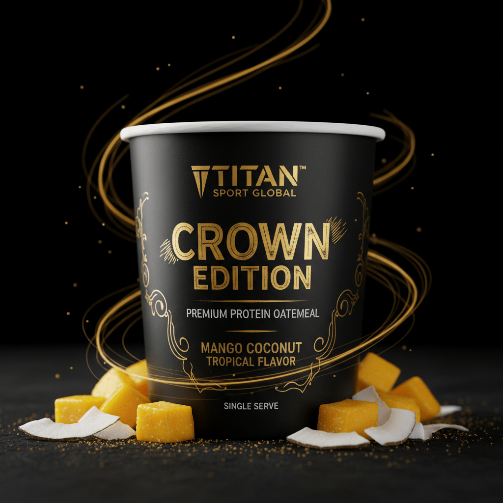 Crown High-Protein Mango Coconut Oatmeal Cup