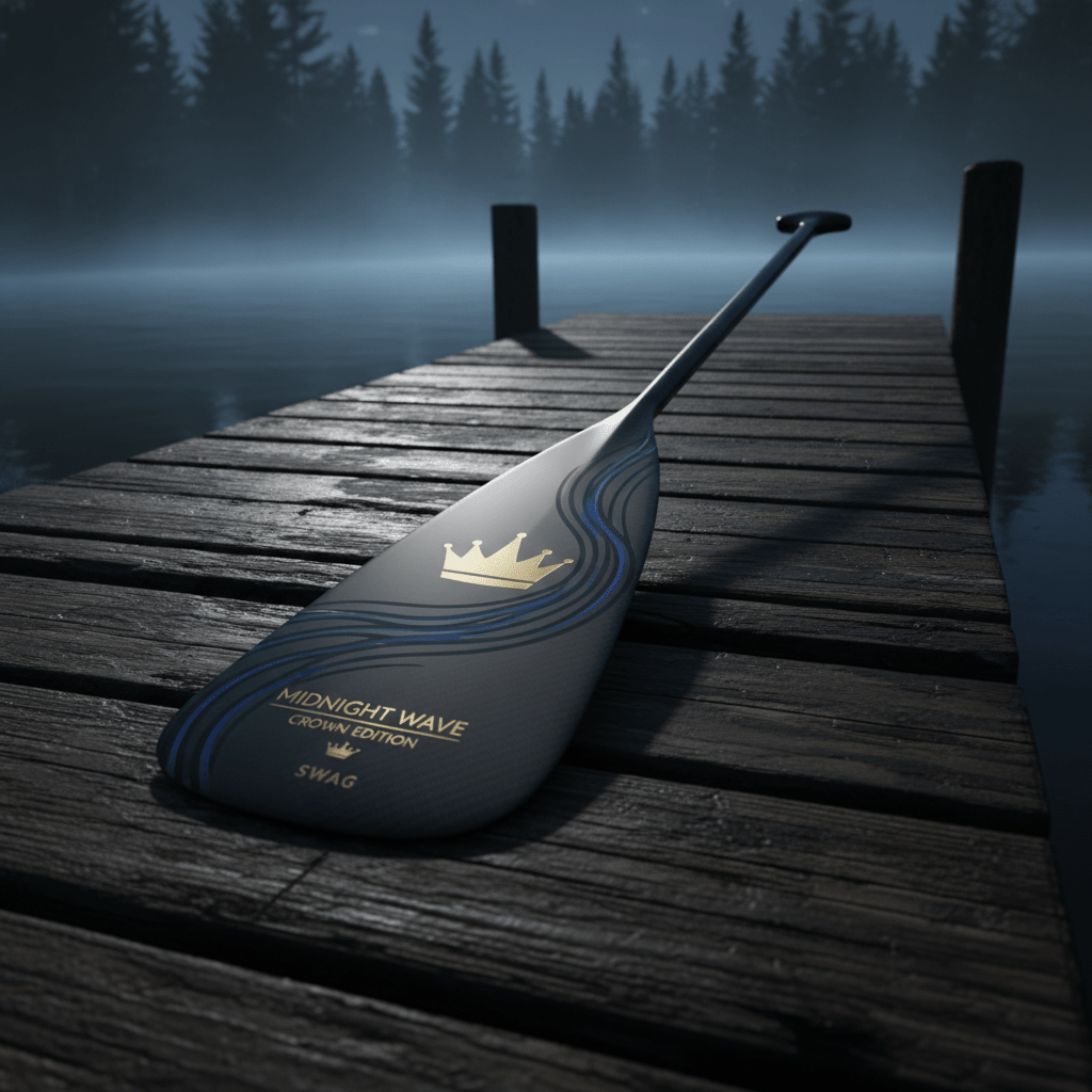 TITAN Off-Grid Canoe Paddle Midnight Wave SWAG Edition
