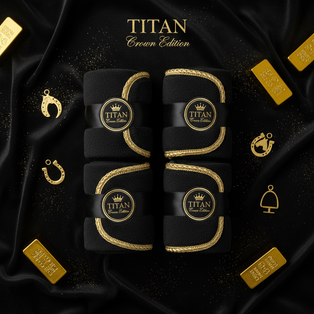 TITAN Crown Edition Equestrian Polo Leg Wraps