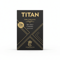 TITAN Dark Chocolate Sea Salt Caramel Protein Bar Crown Edition packaging