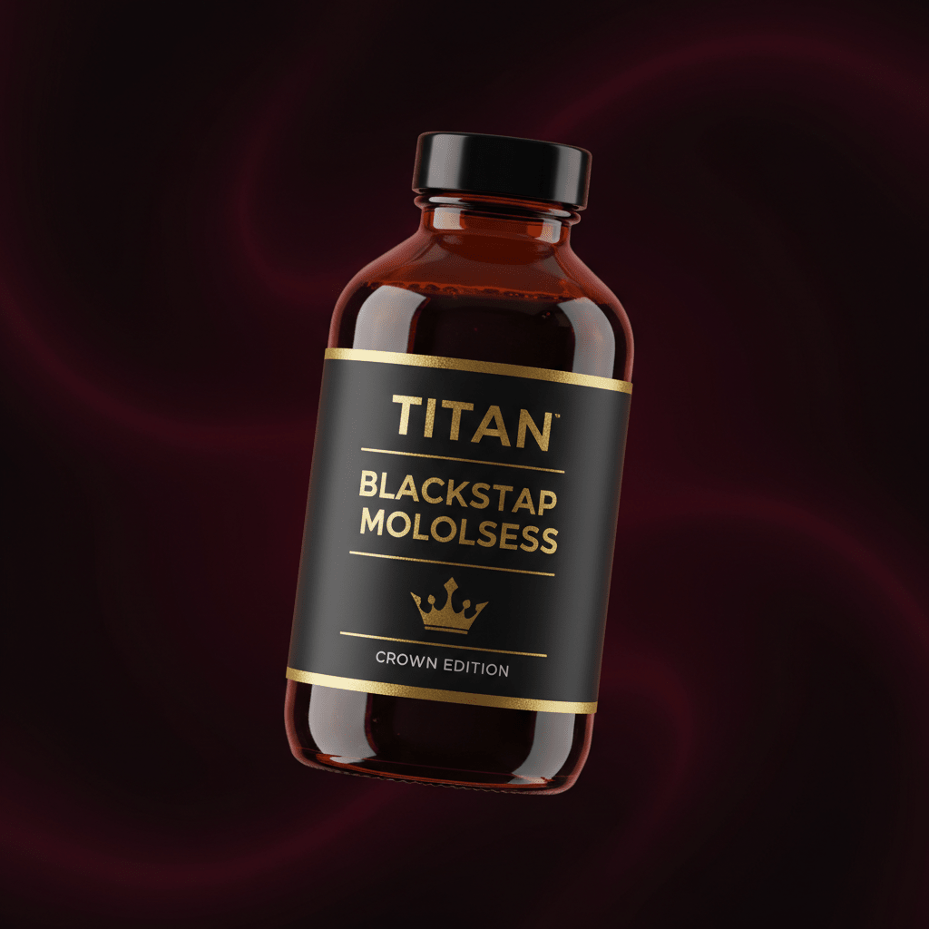 TITAN Blackstrap Molasses Unsulfured — premium product bottle shot