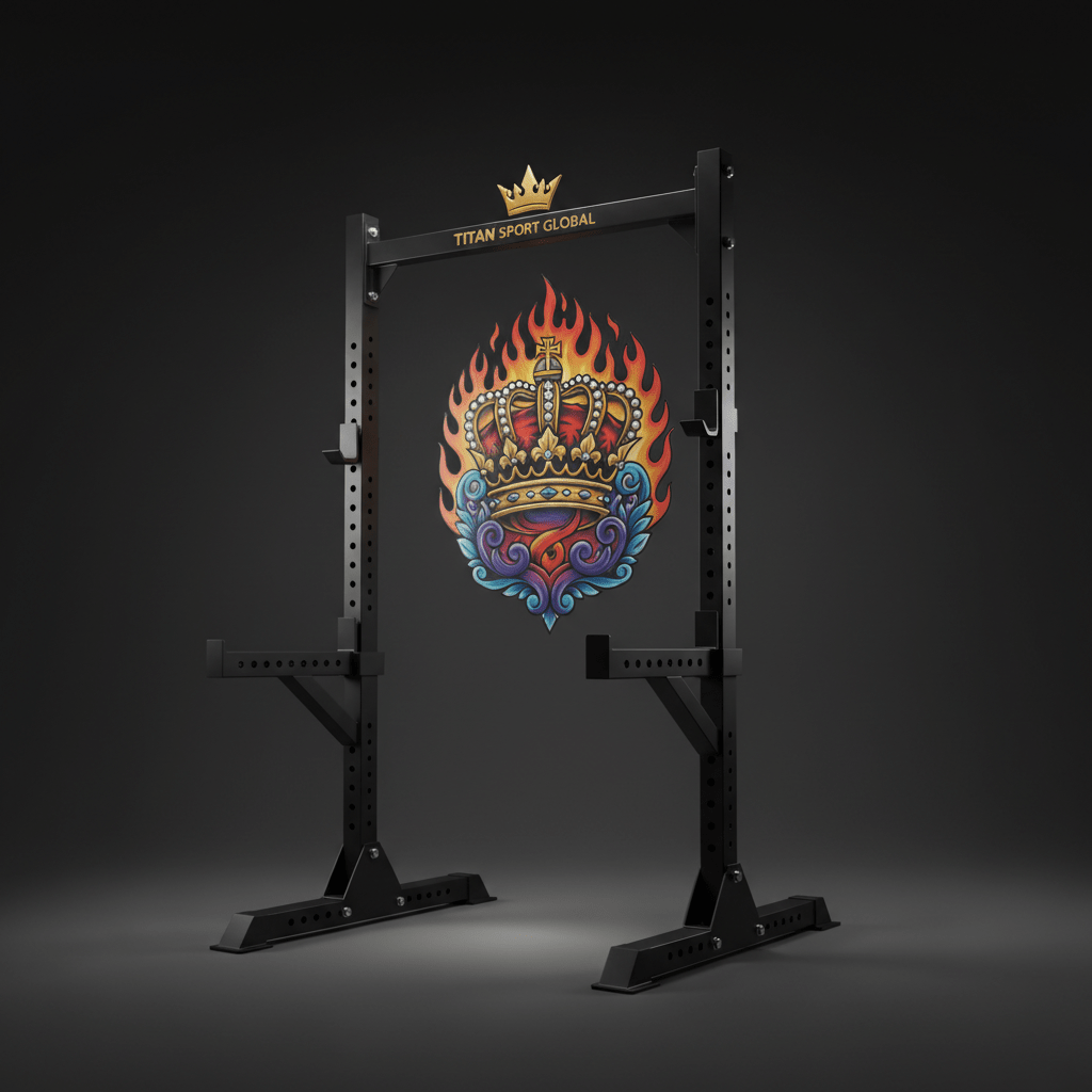 TITAN Crown Edition Half Rack Squat Stand