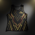 TITAN Running Tank Top Elite - Lightweight Mesh Running Tank with 24K Gold Reflective Logo