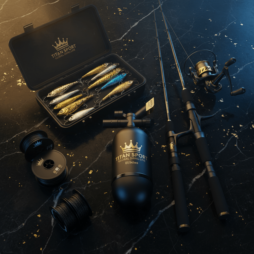 TITAN Crown Edition Snorkel Tank and Fishing Gear Combo SWAG LINE Deep Water Kit
