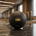 TITAN Pilates Mini Exercise Ball Crown SWAG Edition black gold