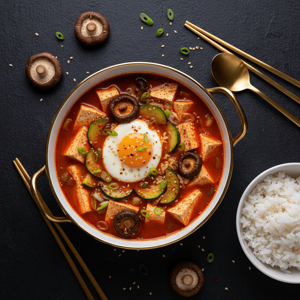 TITAN Korean Sundubu Jjigae Soft Tofu Muscle Dinner Bowl
