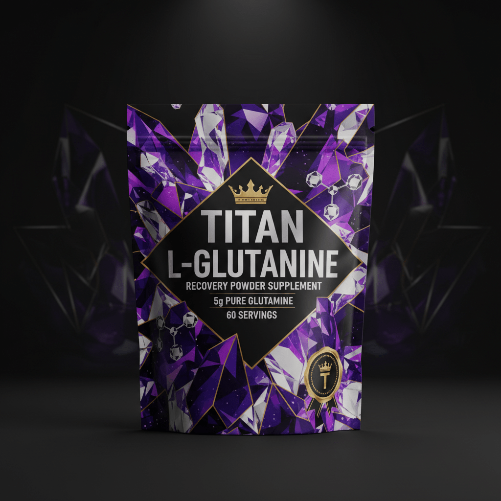 TITAN Glutamine - L-Glutamine Recovery Powder 60 Servings