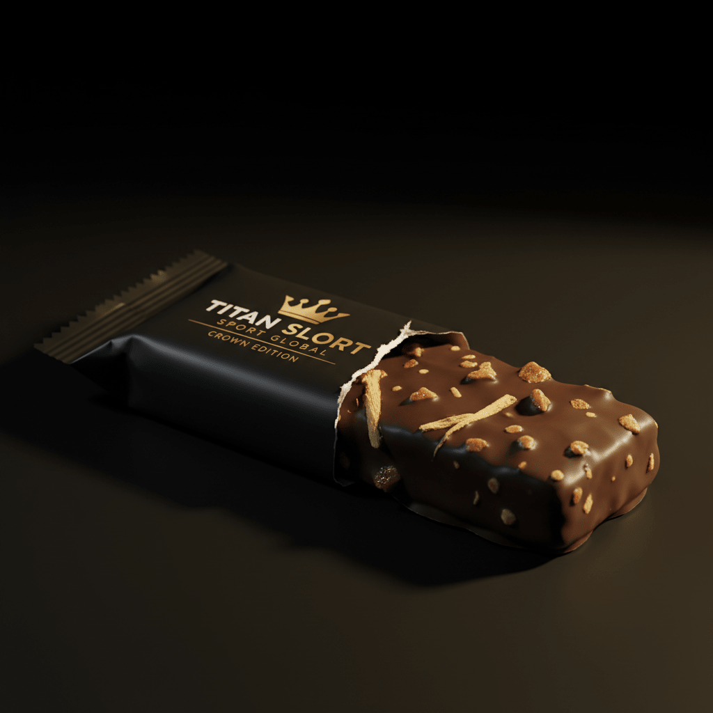 TITAN Crown Dark Chocolate Crystallized Ginger Protein Bar - Crown Edition