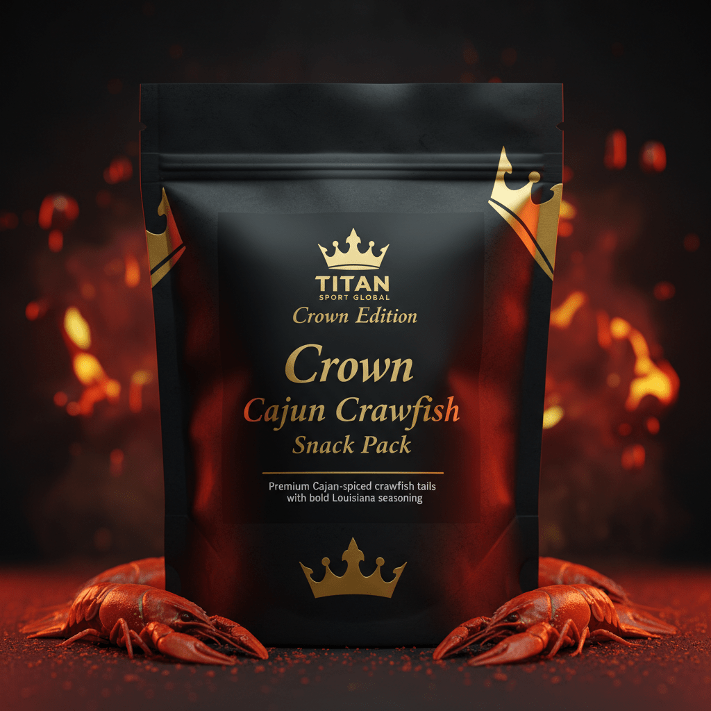 Crown Cajun Crawfish Snack Pack - TITAN SPORT GLOBAL