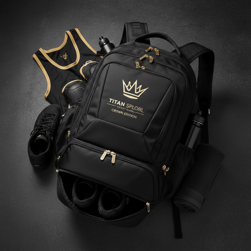 TITAN Crown Edition Wrestling Gym Backpack
