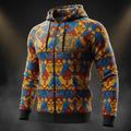 TITAN Yoruba Gelede Zip-Up Hoodie — Iyami Edition