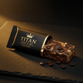 TITAN Crown Dark Chocolate Espresso Protein Bar - Crown Edition