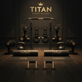 TITAN All-In-One His & Hers Couples Home Gym System Crown Edition