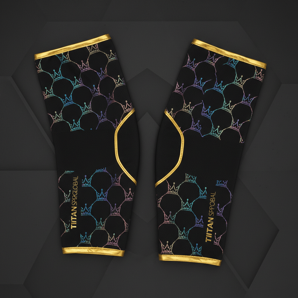 TITAN Compression Knee Sleeves Crown Edition