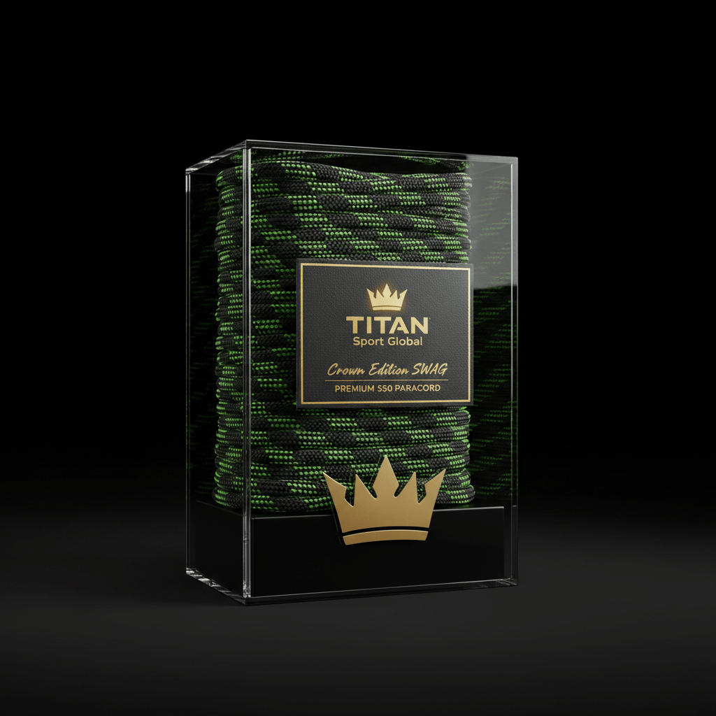 TITAN Off-Grid Paracord — Neon Crown SWAG