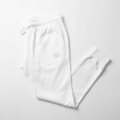 TITAN Arctic White Joggers — Crown SWAG Edition