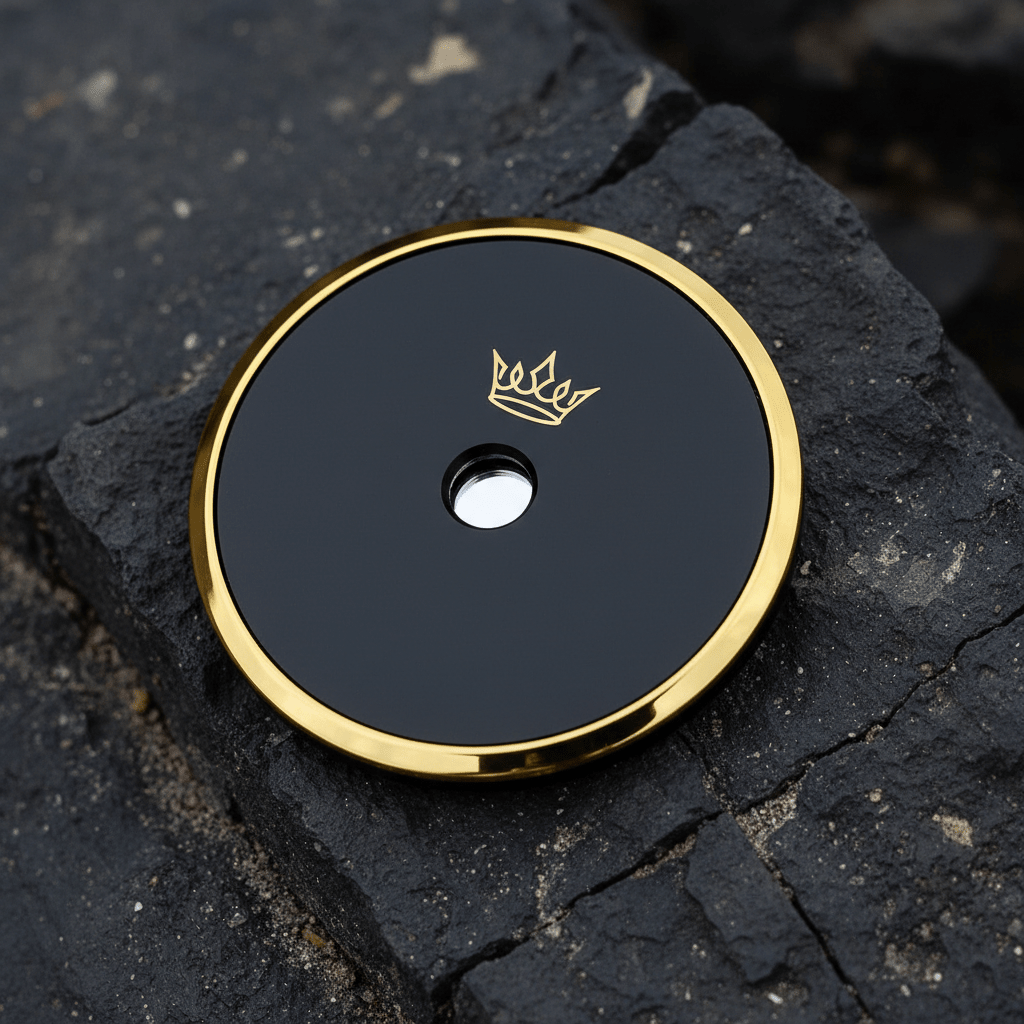 TITAN FlashSignal Military Survival Mirror — Crown Edition