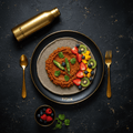 TITAN Ethiopian Vegan Injera & Spiced Lentil Breakfast Plate