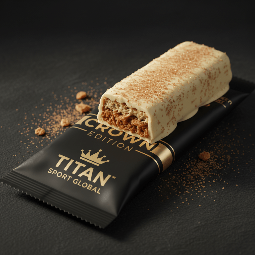 Crown Churro Cinnamon White Chocolate Protein Bar — TITAN SPORT GLOBAL