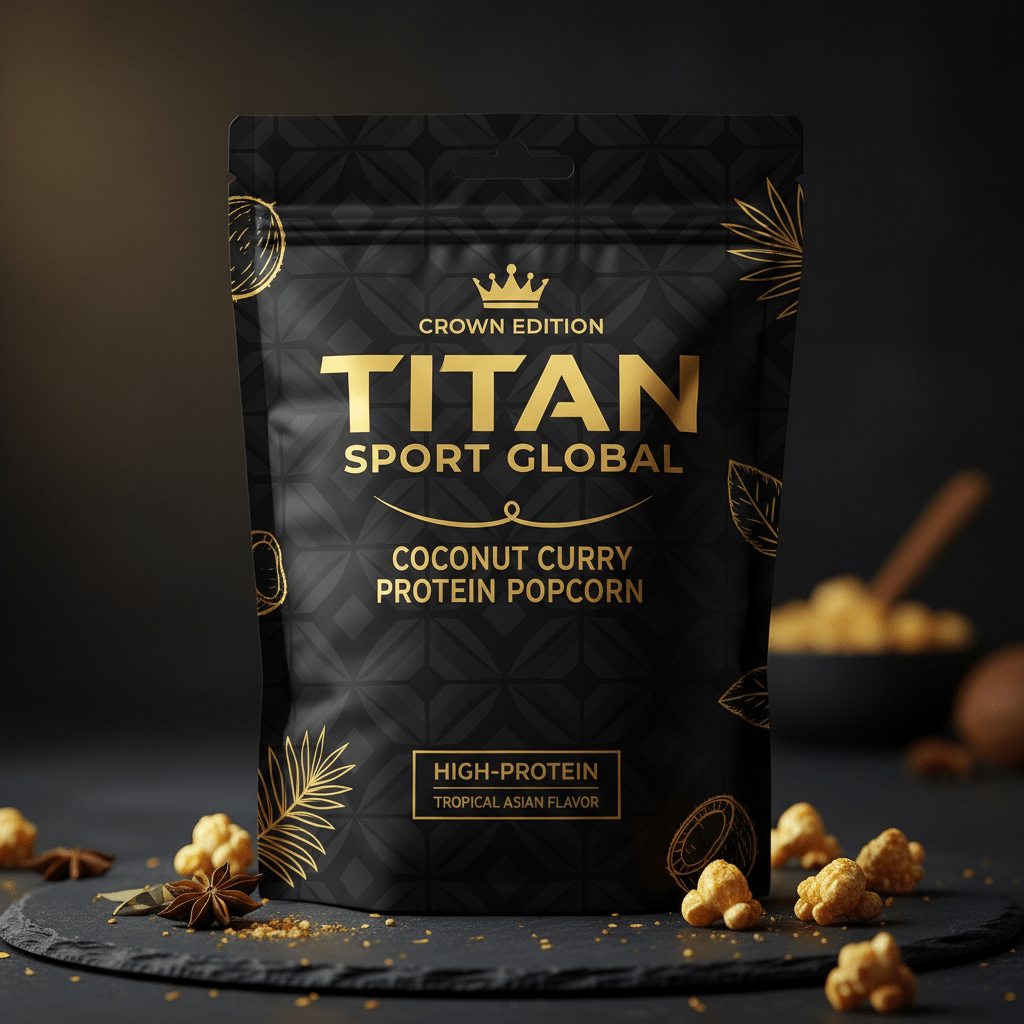 Coconut Curry Protein Popcorn — TITAN SPORT GLOBAL