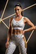 TITAN Women's Holographic Crown Crop Top Angel SWAG Edition
