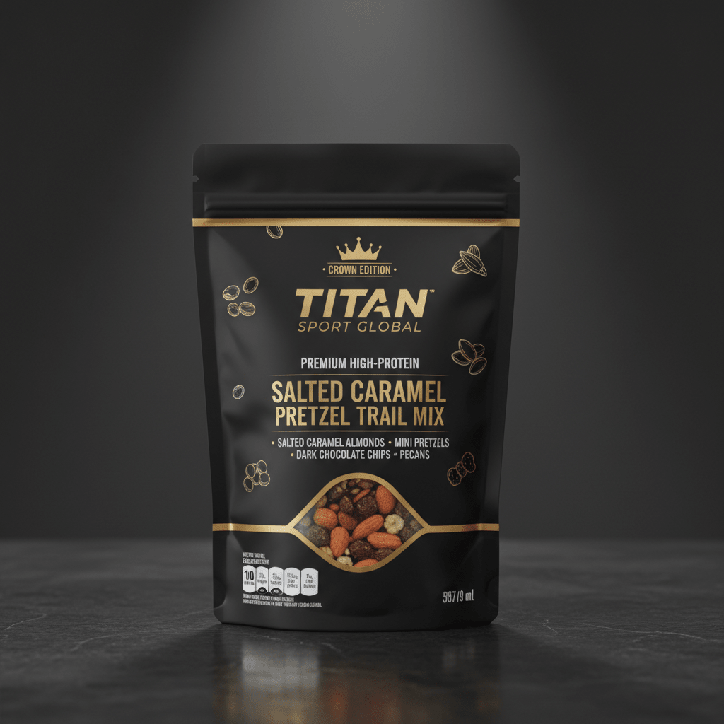 Crown Salted Caramel Pretzel Protein Trail Mix — TITAN SPORT GLOBAL