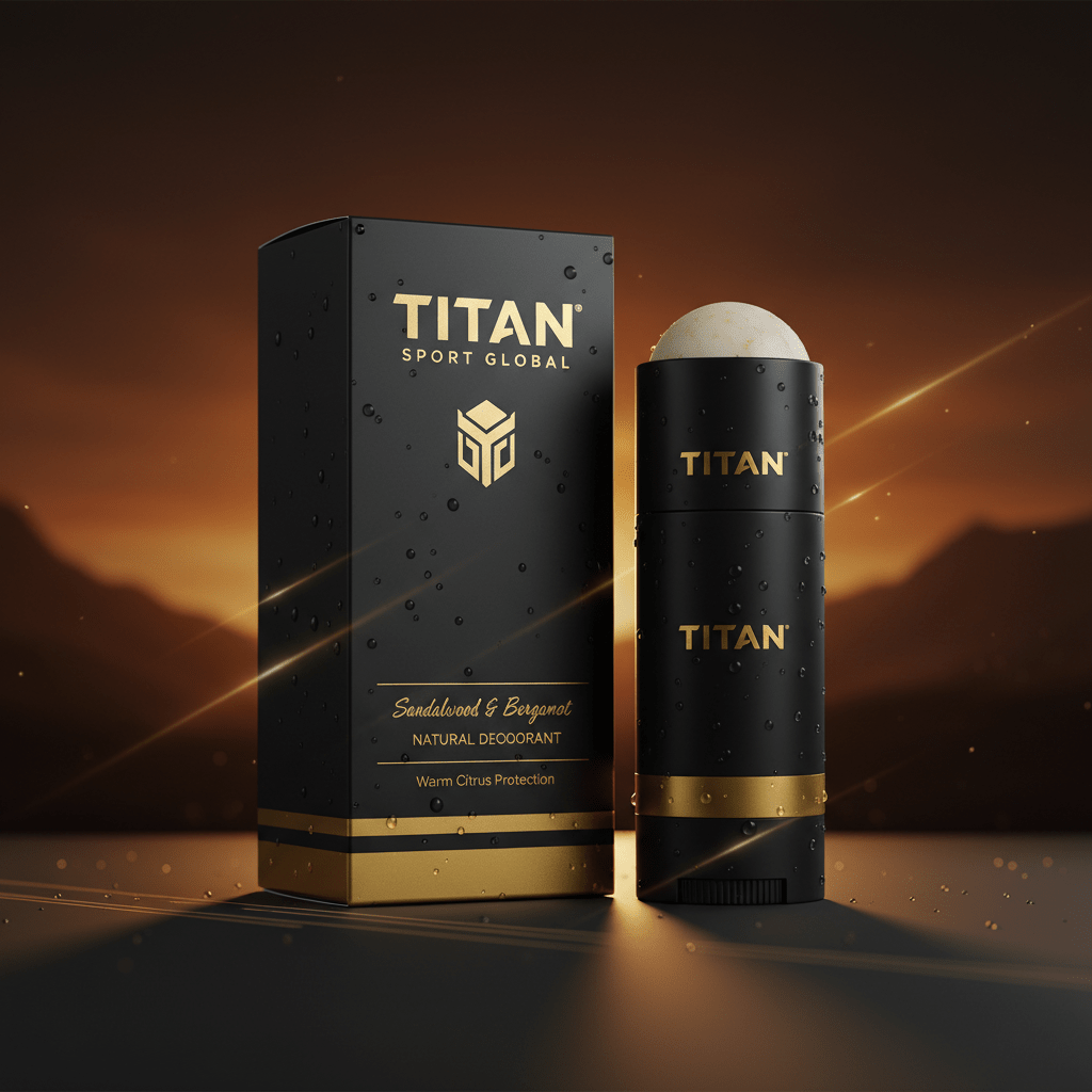 TITAN HIM Natural Deodorant Sandalwood & Bergamot